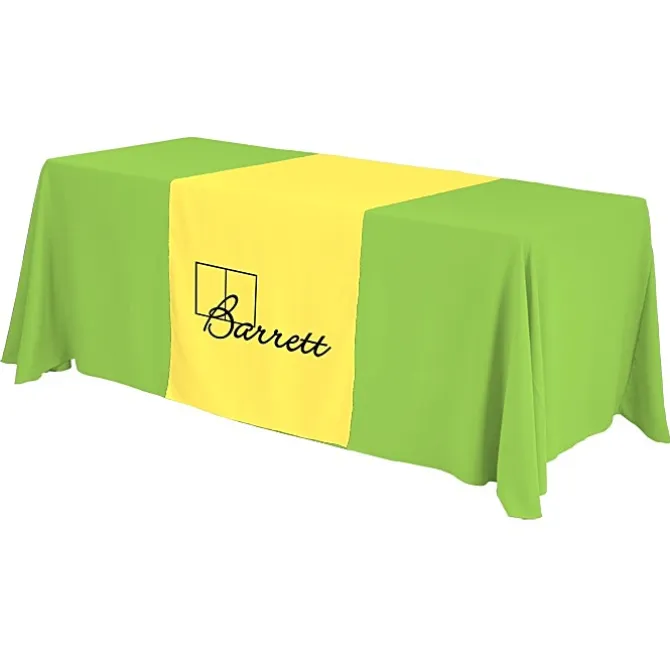 Serged 6-foot Closed-Back Table Throw and Runner Kit