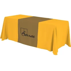 Serged 6-foot Closed-Back Table Throw and Runner Kit