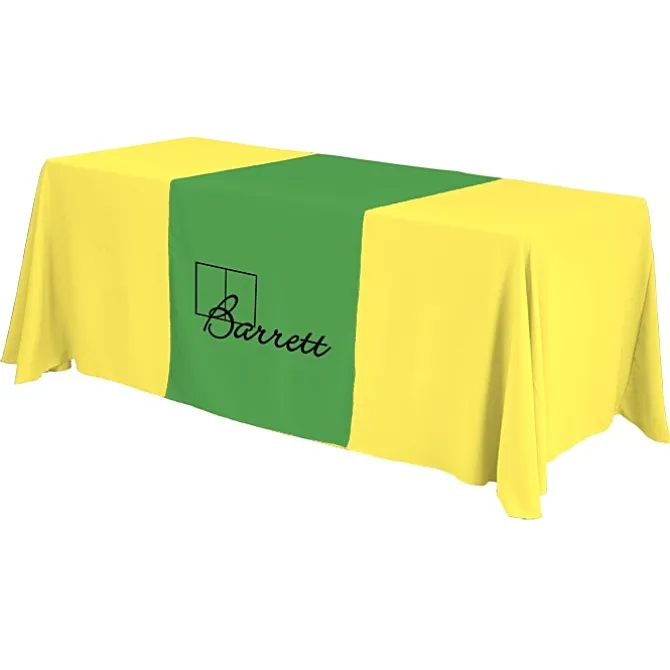 Serged 6-foot Closed-Back Table Throw and Runner Kit