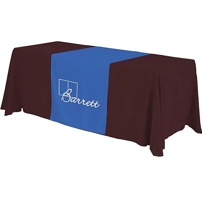 Serged 6-foot Closed-Back Table Throw and Runner Kit