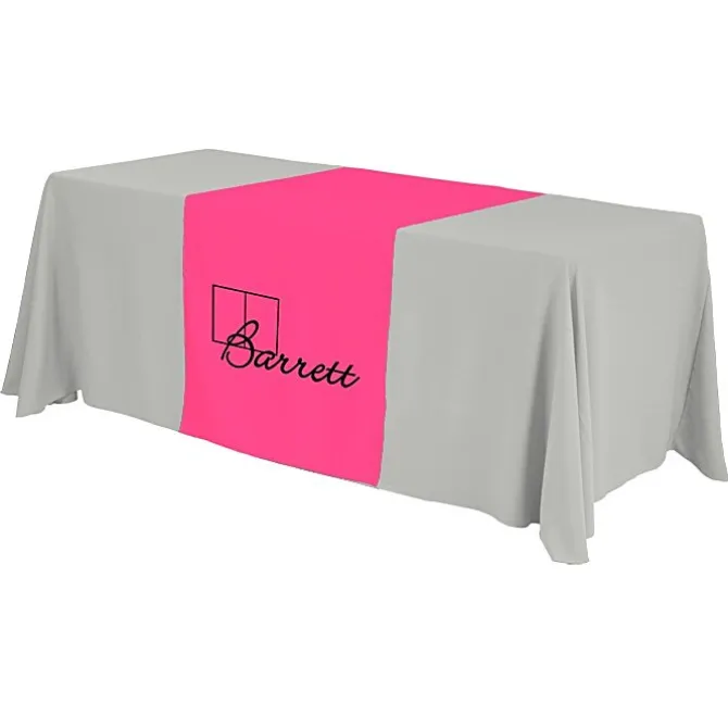 Serged 6-foot Closed-Back Table Throw and Runner Kit