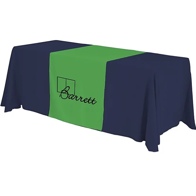 Serged 6-foot Closed-Back Table Throw and Runner Kit