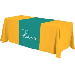 Serged 6-foot Closed-Back Table Throw and Runner Kit