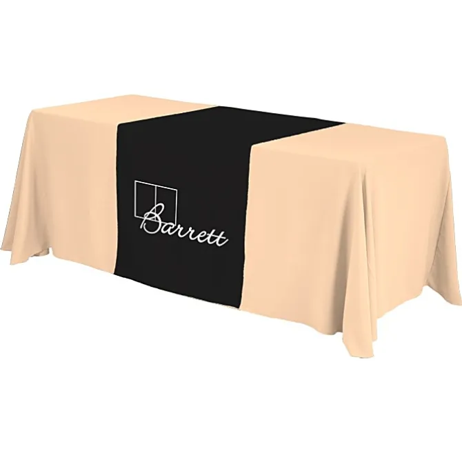 Serged 6-foot Closed-Back Table Throw and Runner Kit