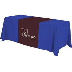 Serged 6-foot Closed-Back Table Throw and Runner Kit