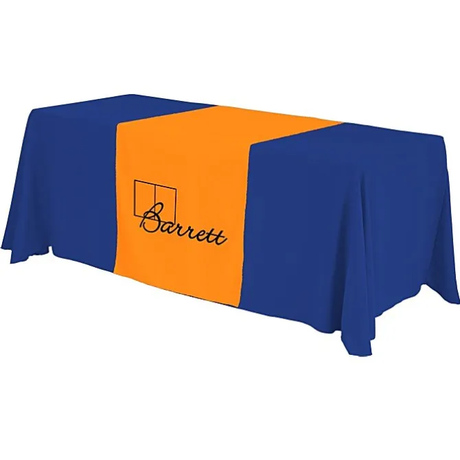 Serged 6-foot Closed-Back Table Throw and Runner Kit