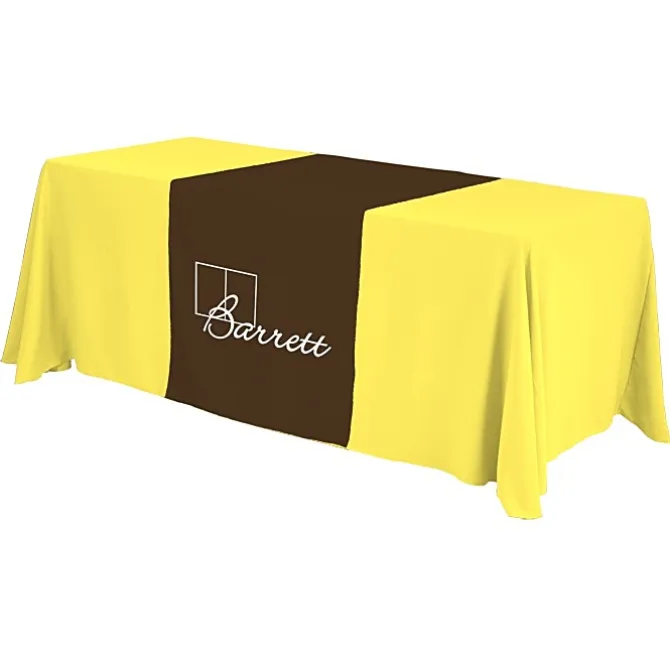 Serged 6-foot Closed-Back Table Throw and Runner Kit