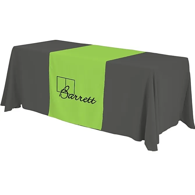Serged 6-foot Closed-Back Table Throw and Runner Kit