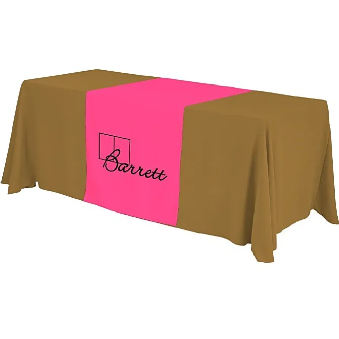 Serged 6-foot Closed-Back Table Throw and Runner Kit