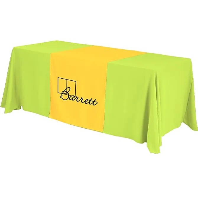 Serged 6-foot Closed-Back Table Throw and Runner Kit