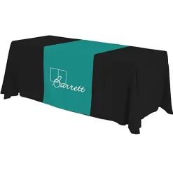 Serged 6-foot Closed-Back Table Throw and Runner Kit