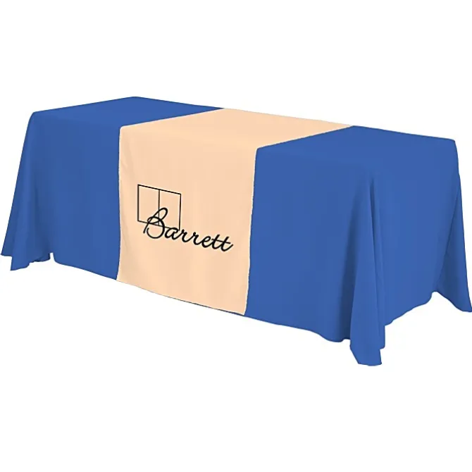Serged 6-foot Closed-Back Table Throw and Runner Kit