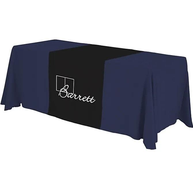 Serged 6-foot Closed-Back Table Throw and Runner Kit