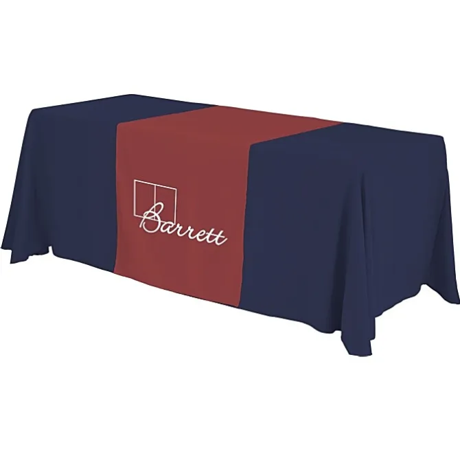 Serged 6-foot Closed-Back Table Throw and Runner Kit