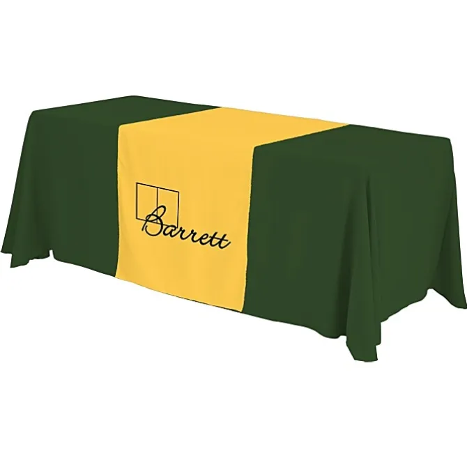 Serged 6-foot Closed-Back Table Throw and Runner Kit