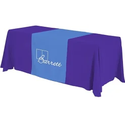 Serged 6-foot Closed-Back Table Throw and Runner Kit