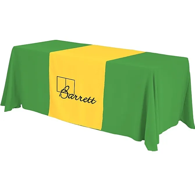Serged 6-foot Closed-Back Table Throw and Runner Kit