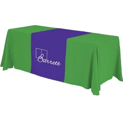 Serged 6-foot Closed-Back Table Throw and Runner Kit
