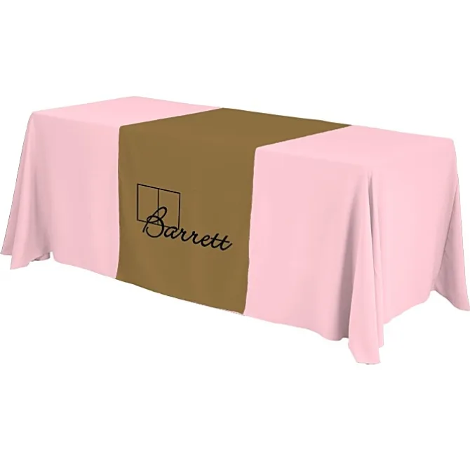 Serged 6-foot Closed-Back Table Throw and Runner Kit