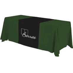 Serged 6-foot Closed-Back Table Throw and Runner Kit