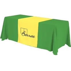 Serged 6-foot Closed-Back Table Throw and Runner Kit