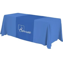 Serged 6-foot Closed-Back Table Throw and Runner Kit