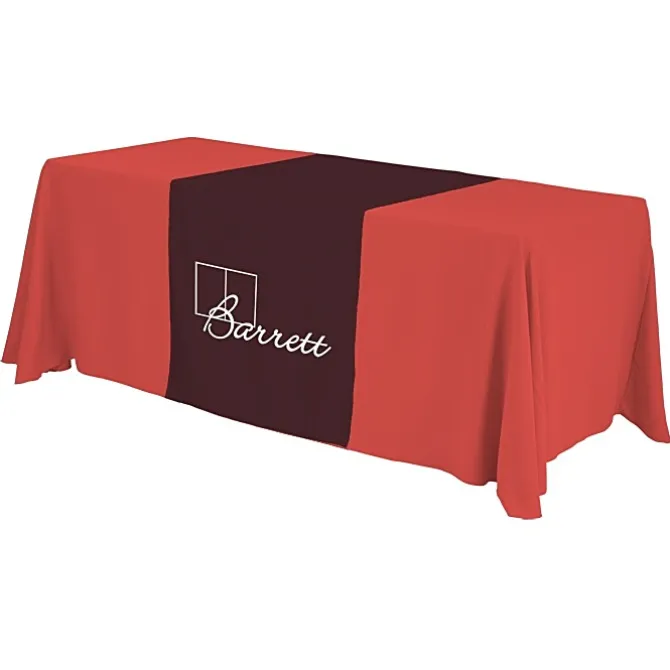 Serged 6-foot Closed-Back Table Throw and Runner Kit