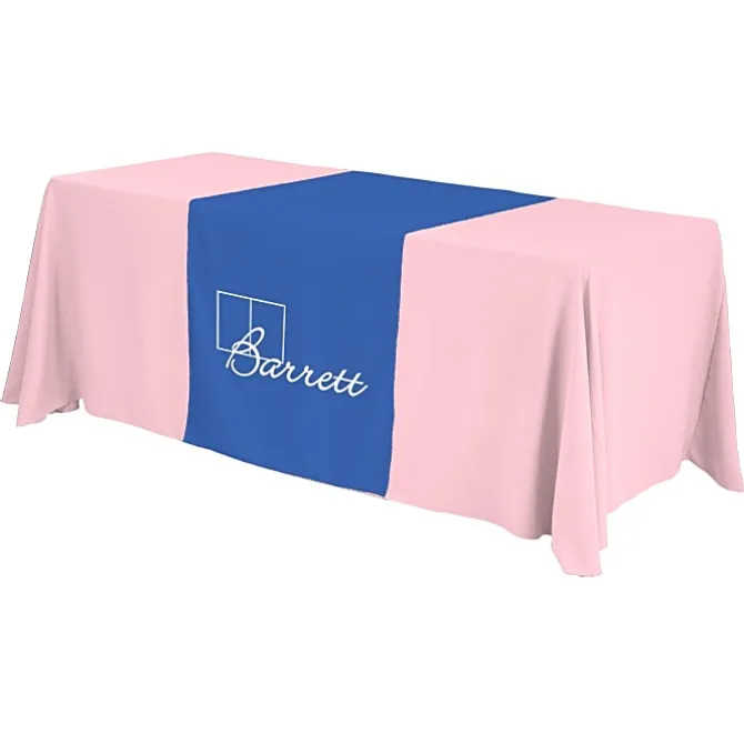 Serged 6-foot Closed-Back Table Throw and Runner Kit