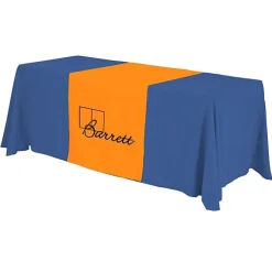 Serged 6-foot Closed-Back Table Throw and Runner Kit