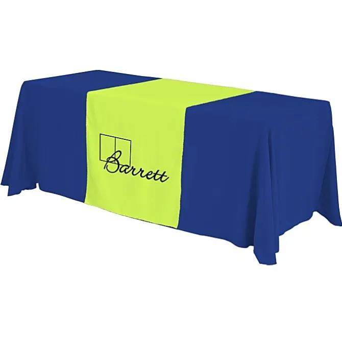 Serged 6-foot Closed-Back Table Throw and Runner Kit