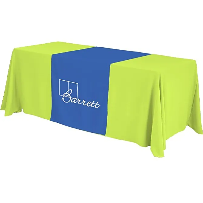 Serged 6-foot Closed-Back Table Throw and Runner Kit