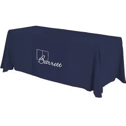 Serged 6-foot Closed-Back Table Throw and Runner Kit