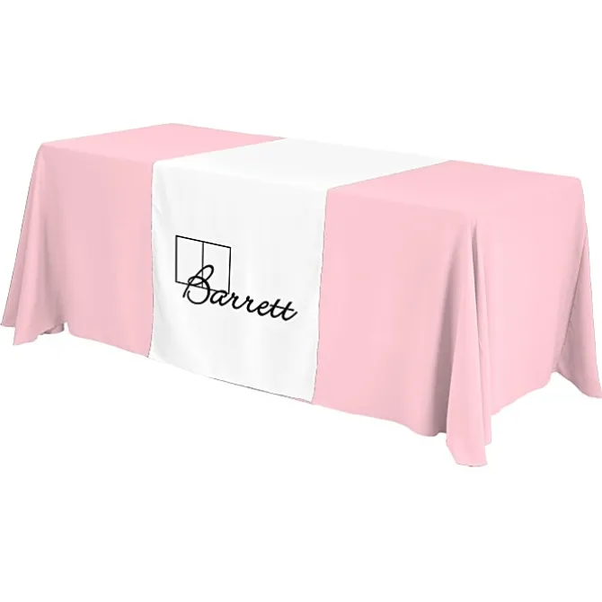 Serged 6-foot Closed-Back Table Throw and Runner Kit