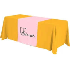 Serged 6-foot Closed-Back Table Throw and Runner Kit