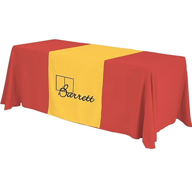 Serged 6-foot Closed-Back Table Throw and Runner Kit
