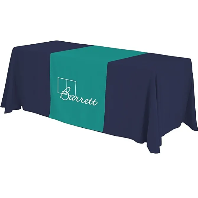 Serged 6-foot Closed-Back Table Throw and Runner Kit