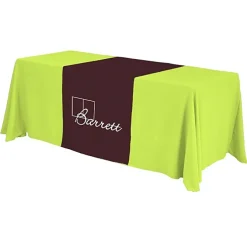 Serged 6-foot Closed-Back Table Throw and Runner Kit