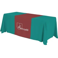 Serged 6-foot Closed-Back Table Throw and Runner Kit