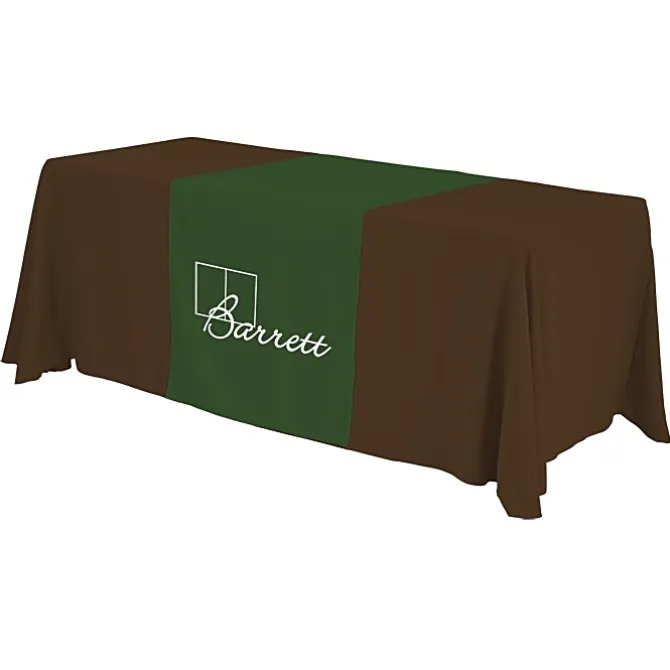 Serged 6-foot Closed-Back Table Throw and Runner Kit