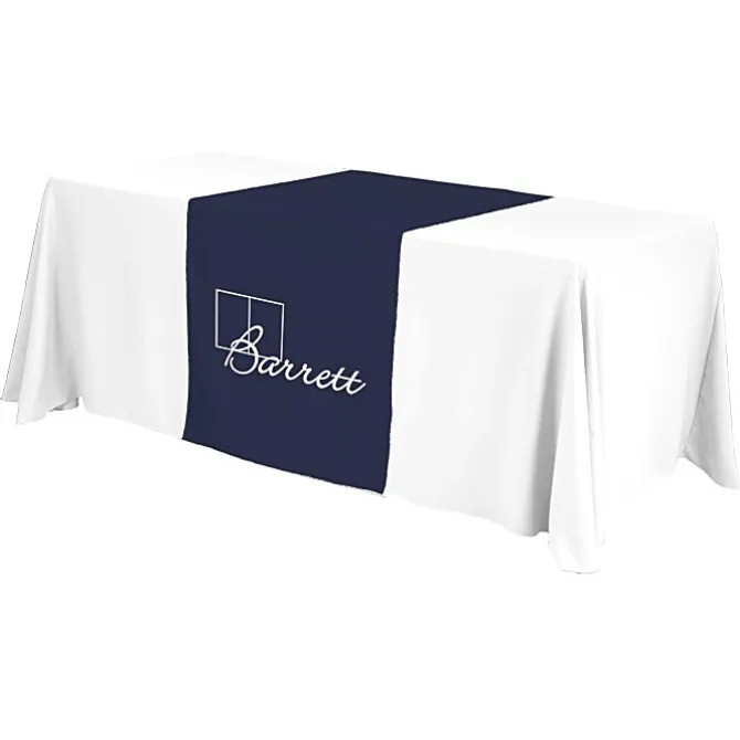 Serged 6-foot Closed-Back Table Throw and Runner Kit