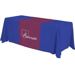 Serged 6-foot Closed-Back Table Throw and Runner Kit