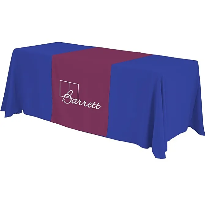Serged 6-foot Closed-Back Table Throw and Runner Kit