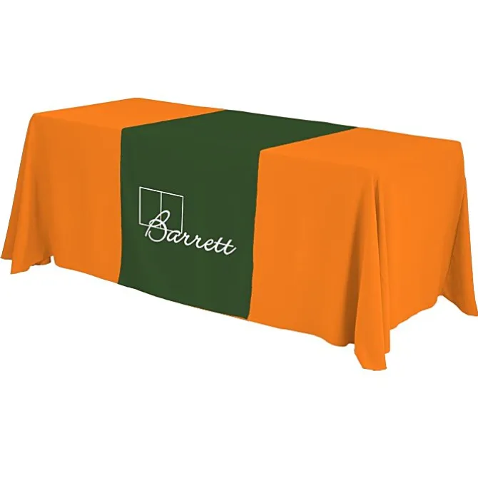 Serged 6-foot Closed-Back Table Throw and Runner Kit