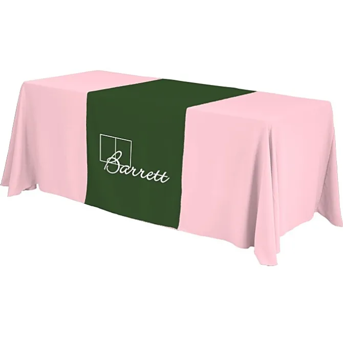 Serged 6-foot Closed-Back Table Throw and Runner Kit