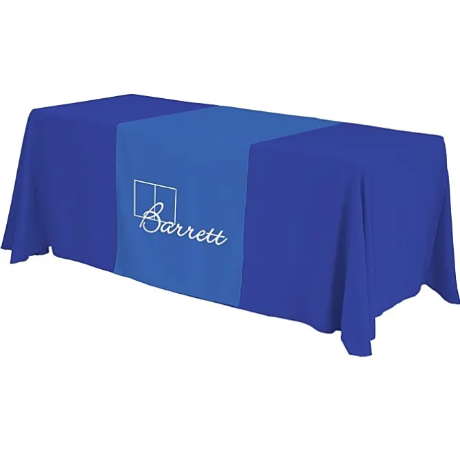 Serged 6-foot Closed-Back Table Throw and Runner Kit