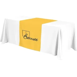 Serged 6-foot Closed-Back Table Throw and Runner Kit