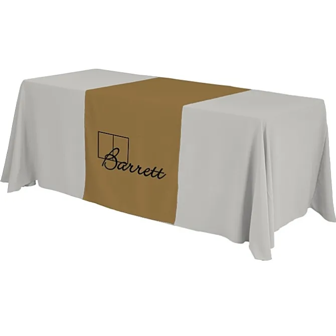 Serged 6-foot Closed-Back Table Throw and Runner Kit