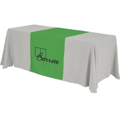 Serged 6-foot Closed-Back Table Throw and Runner Kit