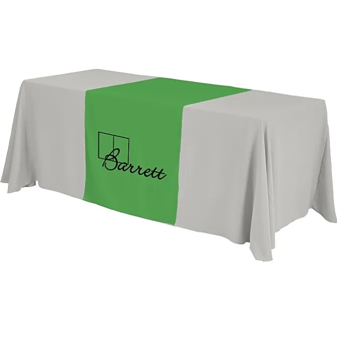 Serged 6-foot Closed-Back Table Throw and Runner Kit