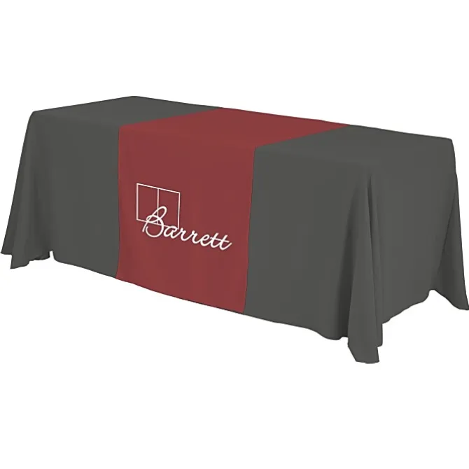 Serged 6-foot Closed-Back Table Throw and Runner Kit